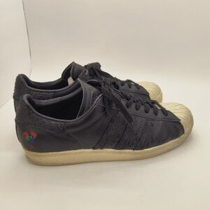 adidas Chinese New Year Rooster 2017 Black Leather Sneaker Mahjong Men’s 10